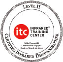 Infrared Training Center Certified Home Inspector, Level II Thermographer